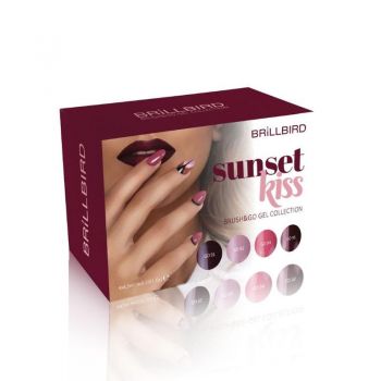 Colecția Sunset Kiss B&G Gel - 4x4,5ml