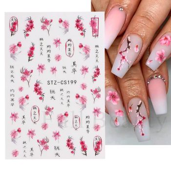 Sticker decor unghii STZ-CS199 - JO-2170