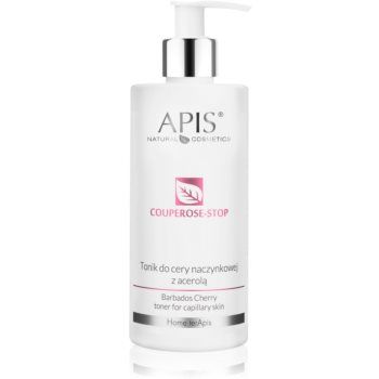 Apis Natural Cosmetics Couperose-Stop tonic hidratant pentru piele sensibila cu tendinte de inrosire ieftina