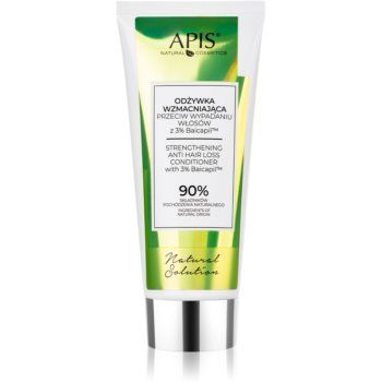 Apis Natural Cosmetics Natural Solution 3% Baicapil balsam pentru indreptare impotriva caderii parului