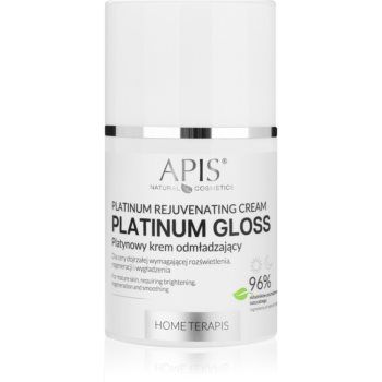 Apis Natural Cosmetics Platinum Gloss crema anti-rid pentru netezire pentru ten matur