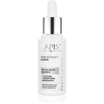 Apis Natural Cosmetics Platinum Gloss elixir piele cu efect de intinerire