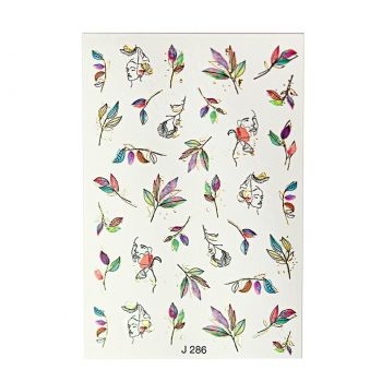 BB Nail Sticker J286