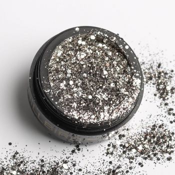 BB Sequin - Dark Silver