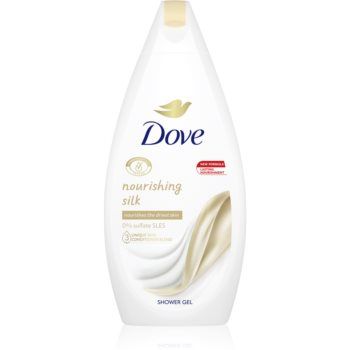 Dove Nourishing Silk gel de dus hranitor pentru piele neteda si delicata
