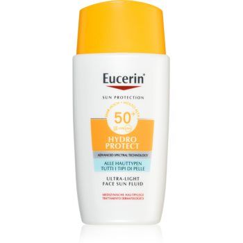 Eucerin Sun Protection fluid pentru fata cu protectie solara SPF 50+