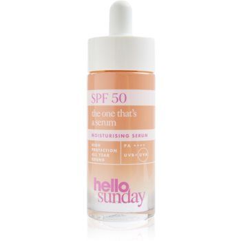 hello sunday the one that´s a serum ser protector SPF 50