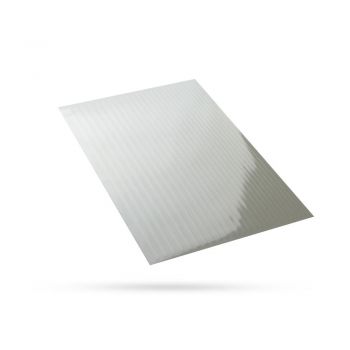 Metal Line Sticker - White