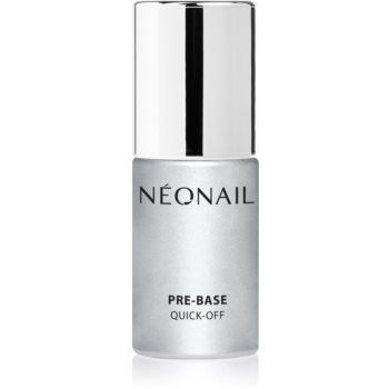 NEONAIL Pre-Base Quick Off dizolvant pentru lacul de unghii