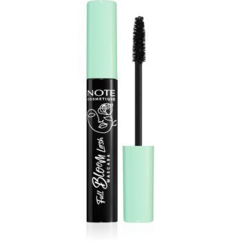 Note Cosmetique Full Bloom Lash mascara cu rotatie pentru o buna definire a genelor