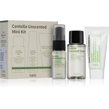 Purito Wonder Releaf Centella Mini Kit Unscented Seturi pentru voiaj pentru piele sensibila si iritabila