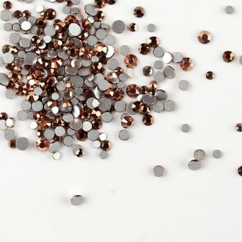 Rhinestone (100pcs) - Bronze SS8