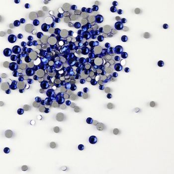 Rhinestone (100pcs) - Electric blue SS3