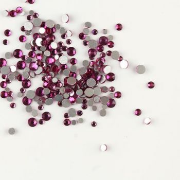 Rhinestone (100pcs) - Fuchsia SS3