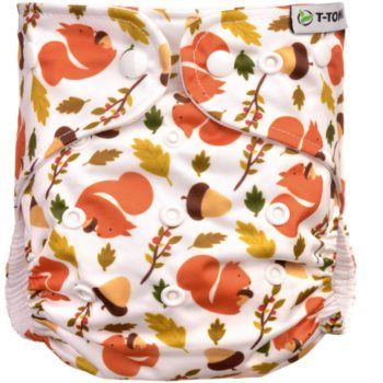 T-TOMI Pant Diaper AIO Changing Set Snaps scutec lavabil tip chiloțel, cu inserție absorbantă cu capse