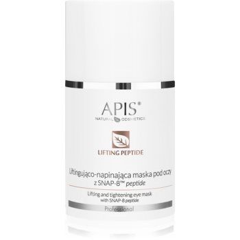 Apis Natural Cosmetics Lifting Peptide SNAP-8™ mască pentru ochi, cu efect de netezire cu peptide
