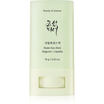 Beauty Of Joseon Matte Sun Stick Mugwort + Camelia baton cu protectie solara SPF 50+