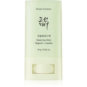 Beauty Of Joseon Matte Sun Stick Mugwort + Camelia baton cu protectie solara SPF 50+ de firma originala