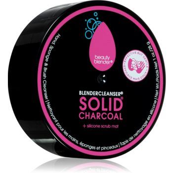 beautyblender® Blendercleanser Solid Charcoal detergent solid pentru bureți de machiaj și pensule