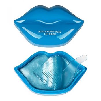 Masca pentru buze, Kiss Beauty, Lip Mask, Acid Hialuronic, 20 bucati