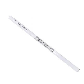 Pensula PolyGel cu spatula #4 - White ieftin