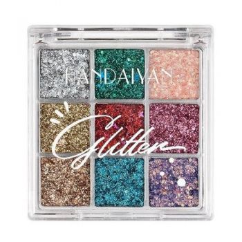 Trusa Fard Glitter, Handaiyan, 9 culori, 03