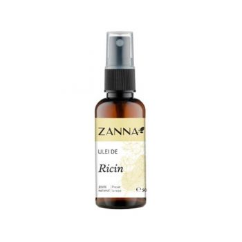 Ulei de Ricin 100% Natural Zanna, 50 ml de firma original