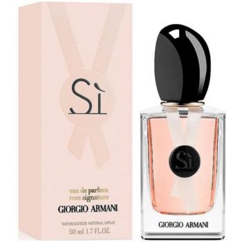 Apa de parfum pentru Femei - Giorgio Armani Si Rose Signature, 100 ml