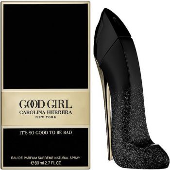 Apa de parfum pentru Femei Good girl supreme Carolina Herrera, 80 ml