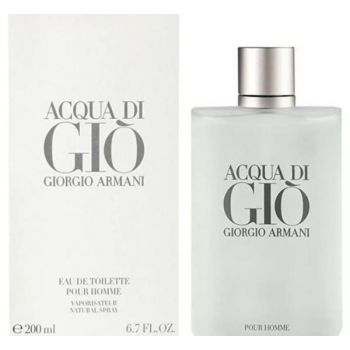 Apa de toaleta pentru Barbati Giorgio Armani Acqua di Gio, 200ml