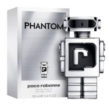 Apa de toaleta pentru Barbati - Paco Rabanne, Phantom, Barbati, 100 ml