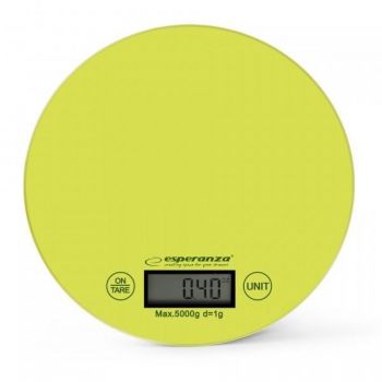 Cantar pentru Coafor , Display Lcd Mare, Capacitate 5000 Grame, Indicator Baterie, Verde Menta Mango