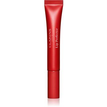 Clarins Lip Perfector Glow gloss buze stralucitor buze si obraz de firma original