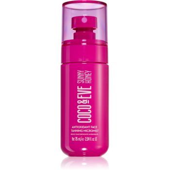 Coco & Eve Sunny Honey Antioxidant Face Tanning Micromist Spray pentru protectie faciale de firma original