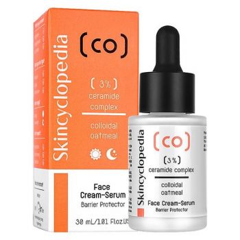 Crema-Serum Facial cu Ceramie si Ovaz Coloidal Skincyclopedia Camco, 30 ml ieftin