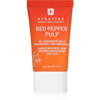 Erborian Red Pepper gel crema deschisa pentru luminozitate si hidratare de firma originala