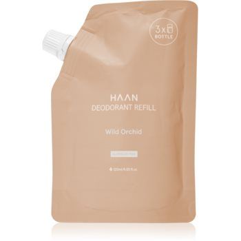 HAAN Deodorant Wild Orchid roll-on antiperspirant cu efect răcoritor rezervă HAAN Deodorant Wild Orchid roll-on antiperspirant cu efect răcoritor rezervă