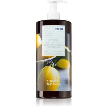 Korres Basil Lemon gel de dus revigorant