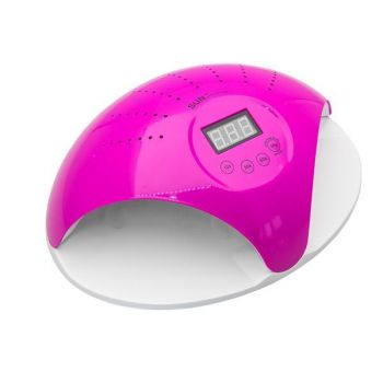 Lampa pentru unghii LED/UV, Sun 669, 48W, pink de firma original