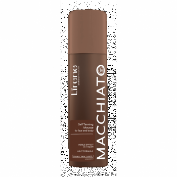 Lirene Perfect Tan, spuma autobronzanta pentru fata si corp macchiato, 150ml