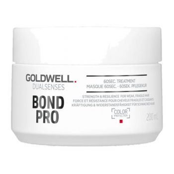 Masca pentru Par Deteriorat - Goldwell Dualsenses Bond Pro 60sec Treatment Strength & Resilience, 200 ml la reducere