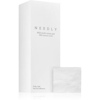 NEEDLY Mild Cleansing Multi Cotton Pad tampoane cosmetice pentru demachierea și curățarea tenului