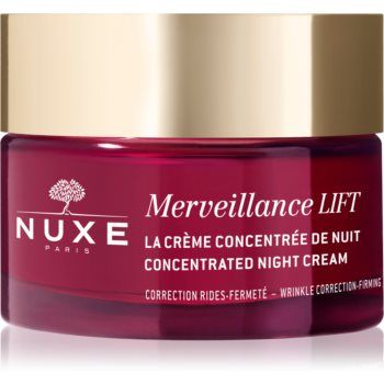 Nuxe Merveillance Expert crema de noapte pentru fermitate pentru corectarea ridurilor