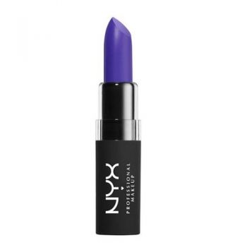 Ruj de buze mat, NYX, Velvet Matte, 01 Disorderly Chaotique, Mov, 4 g