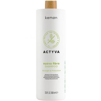 Sampon de restructurare - Kemon Actyva Nuova Fibra Shampoo, 1000 ml