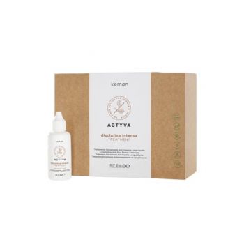 Serum Tratament de Disciplinare - Kemon Actyva Disciplina Intensa Treatment, 12 x 30 ml