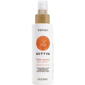 Spray cu Protectie Solara pentru Par - Kemon Actyva Linfa Solare Dry Spray, 125 ml