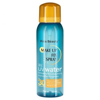 Spray Fixare Machiaj Kiss Beauty cu Protectie UV SPF 30, 150ml