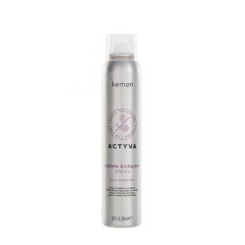 Spray pentru Protectia Culorii - Kemon Actyva Colore Brillante Spray Velian, 200 ml la reducere