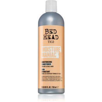 TIGI Bed Head Moisture Maniac balsam profund hrănitor pentru par uscat TIGI Bed Head Moisture Maniac balsam profund hrănitor pentru par uscat